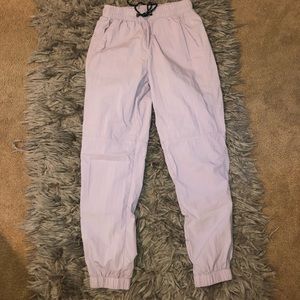 Lavender cargo pants size xs